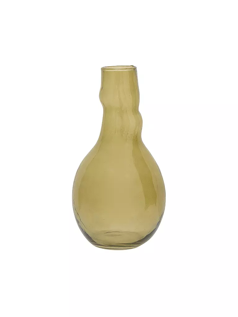 URBAN NATURE CULTURE | Vase QUIRKY 12x26,5cm Moss Stone | dunkelgrün