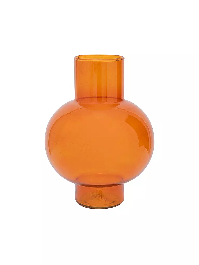 URBAN NATURE CULTURE | Vase TUMMY 18x8x24cm Orange Rust | orange