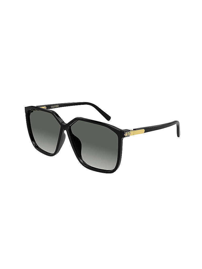 Valentino Damen Valentino VG0025S 001 Sonnenbrillen Bioinjiziert Schwarz Grau Geometrisch