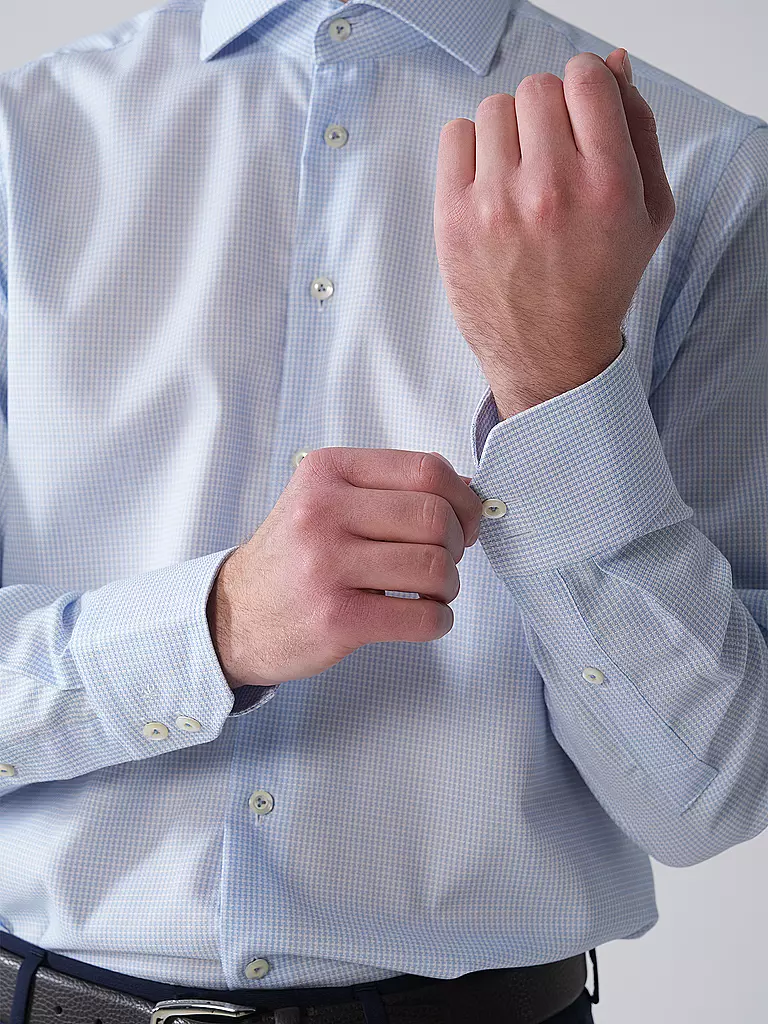 VAN LAACK | Hemd Tailor Fit RIVARA TFN | blau