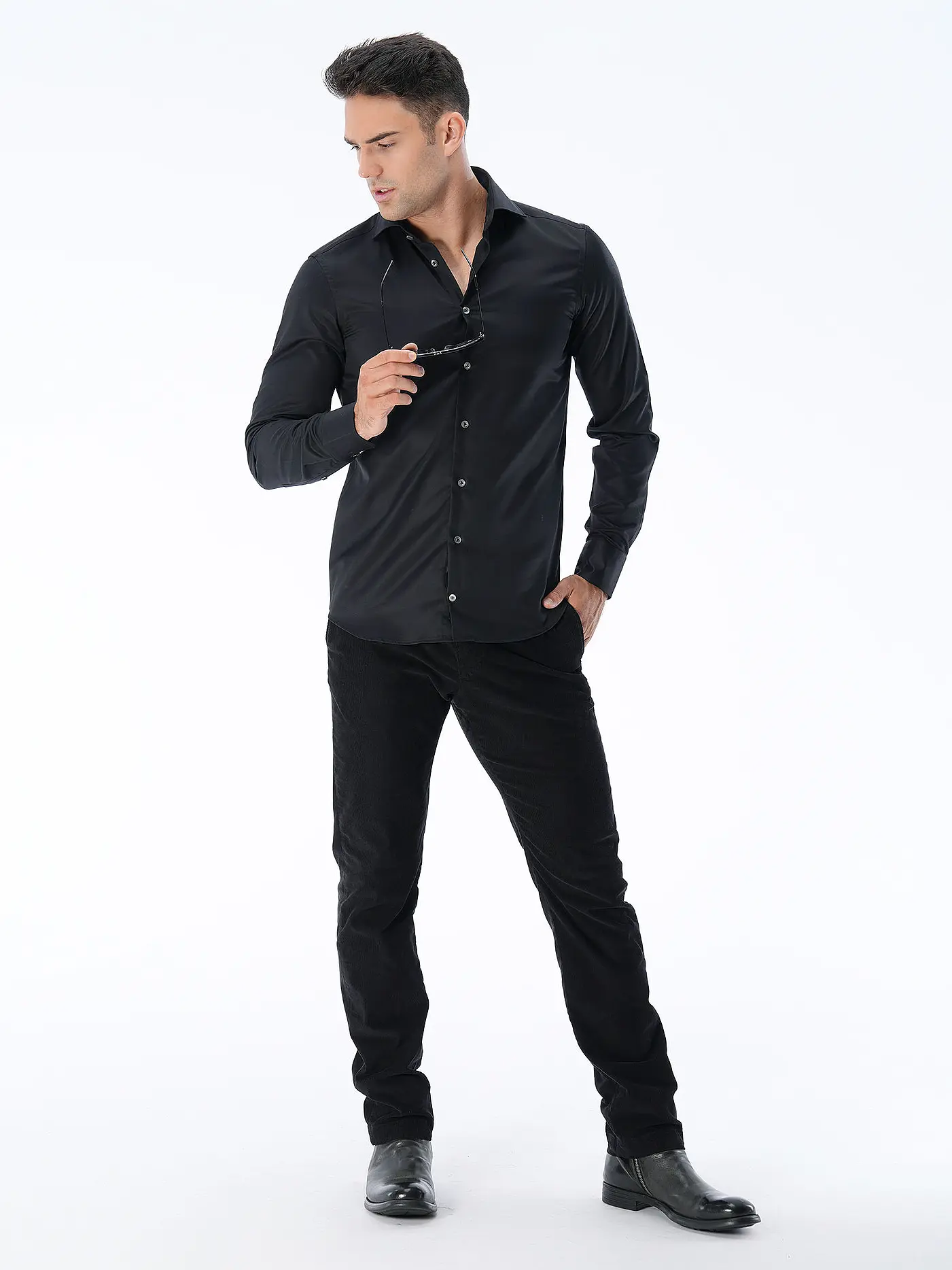 VAN LAACK | Hemd Tailor Fit RIVARA | schwarz