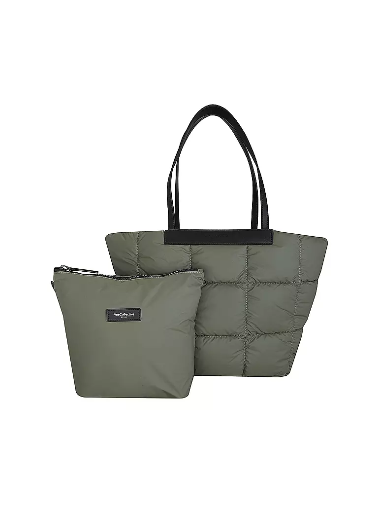 VEE COLLECTIVE | Tasche - Shopper PORTER BASQUE Medium | olive