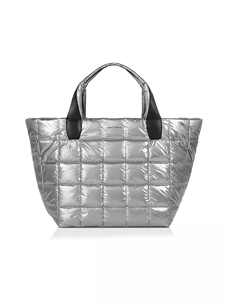 VEE COLLECTIVE | Tasche - Shopper PORTER TOTE Medium | silber