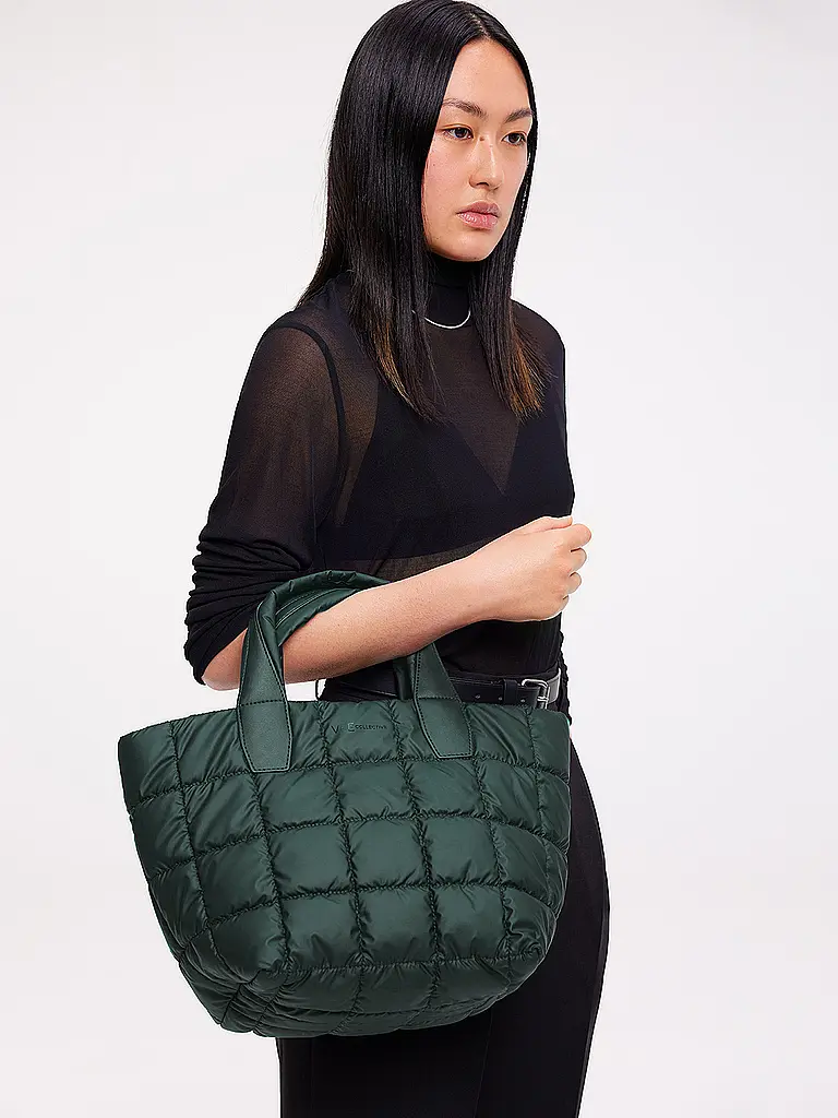 VEE COLLECTIVE | Tasche - Shopper PORTER TOTE Small | dunkelgrün