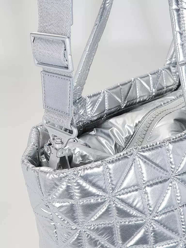 VEE COLLECTIVE | Tasche - Shopper VEE TOTE Medium | silber