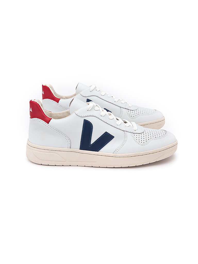 VEJA Sneaker V-10 weiß | 40
