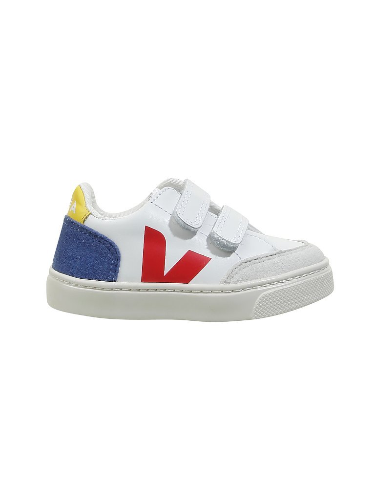 VEJA Kinder-Sneaker V-12 Velcro weiß | 23
