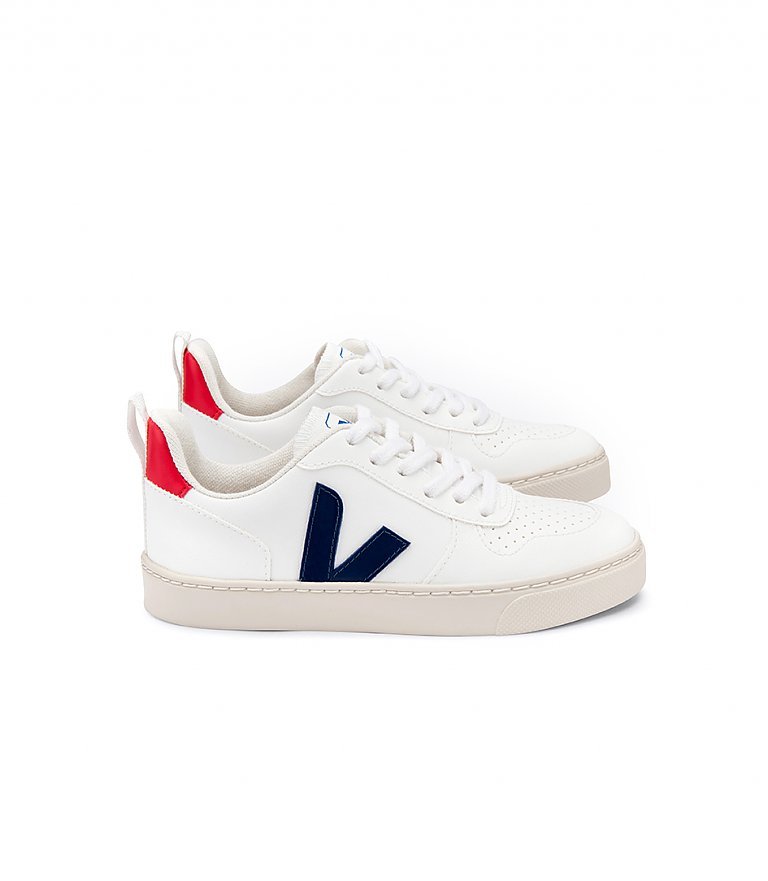 VEJA Kinder Sneaker V-10 weiß | 33