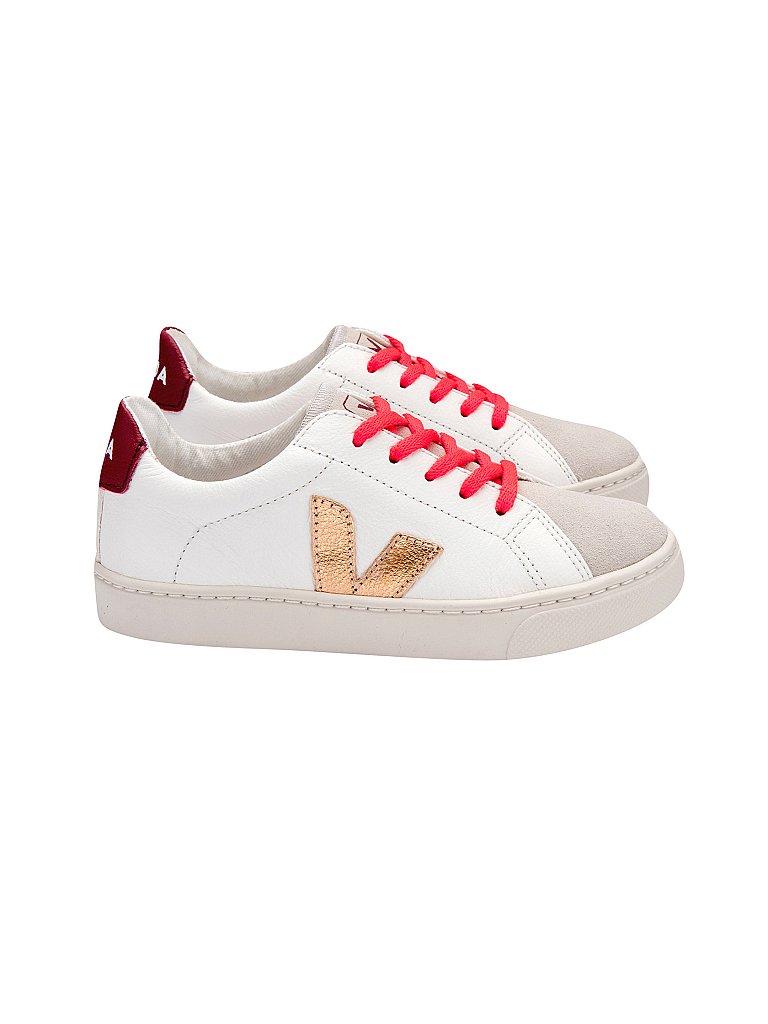 VEJA Kinder Sneaker  Esplar  weiß | 30