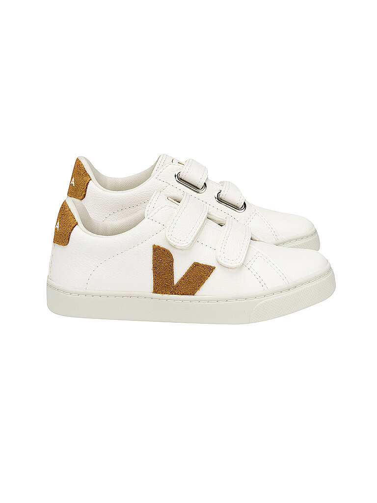 VEJA Kinder Sneaker Esplar Velcro weiss | 28