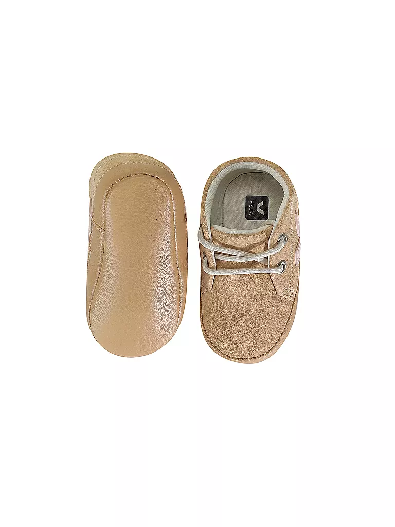 VEJA | Baby Schnürer PETALE | beige