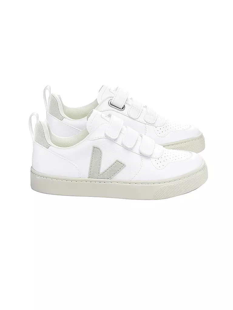 VEJA | Jungen Sneaker V-10 | weiss