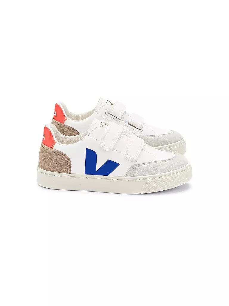 VEJA | Kinder Sneaker V-12 VELCRO | weiss