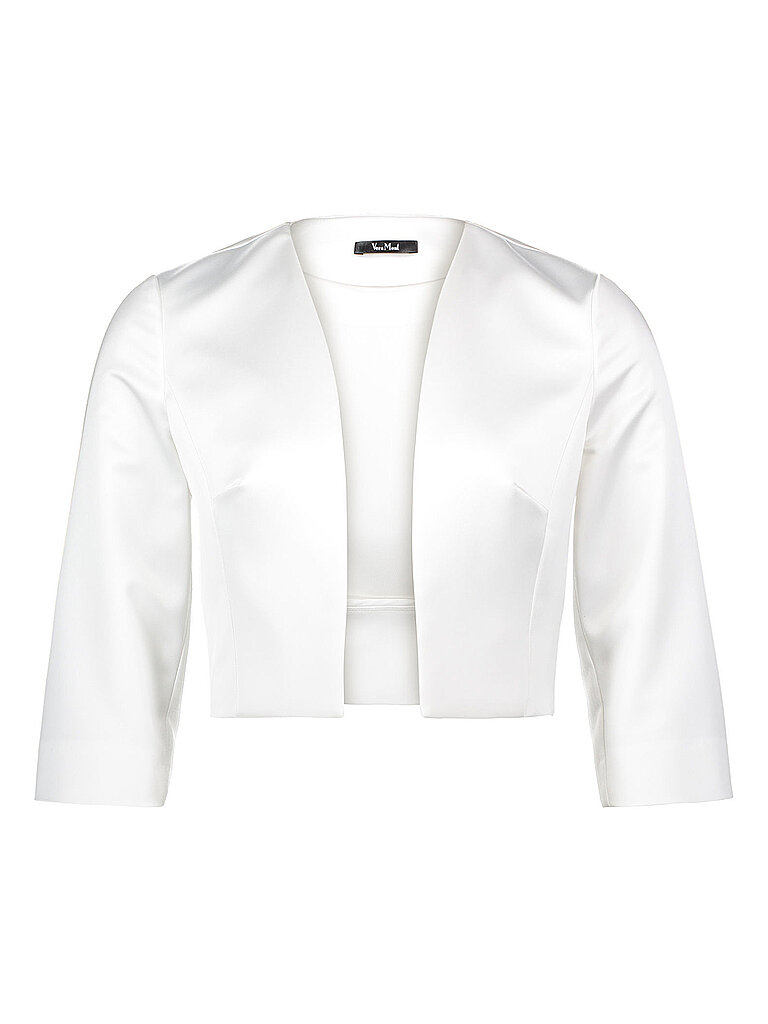 Vera Mont Damen 0059/4822 Bolero, per Pack Weiß (Offwhite 1014), 40 (Herstellergröße: 40)
