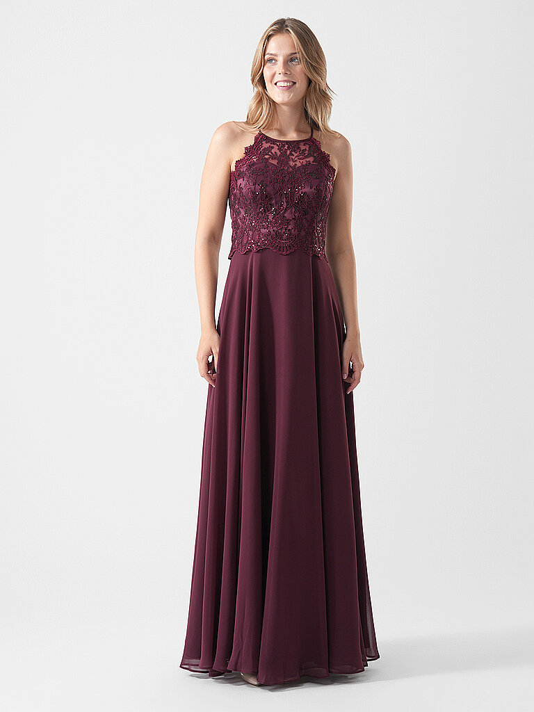 VERA MONT Abendkleid  dunkelrot | 34