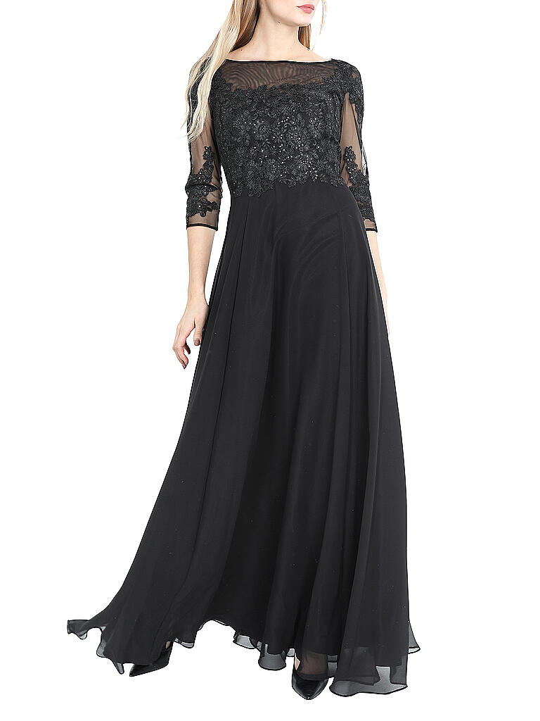 Vera Mont Abendkleid Schwarz Lang Vera Mont Abendkleid Schwarz Lang