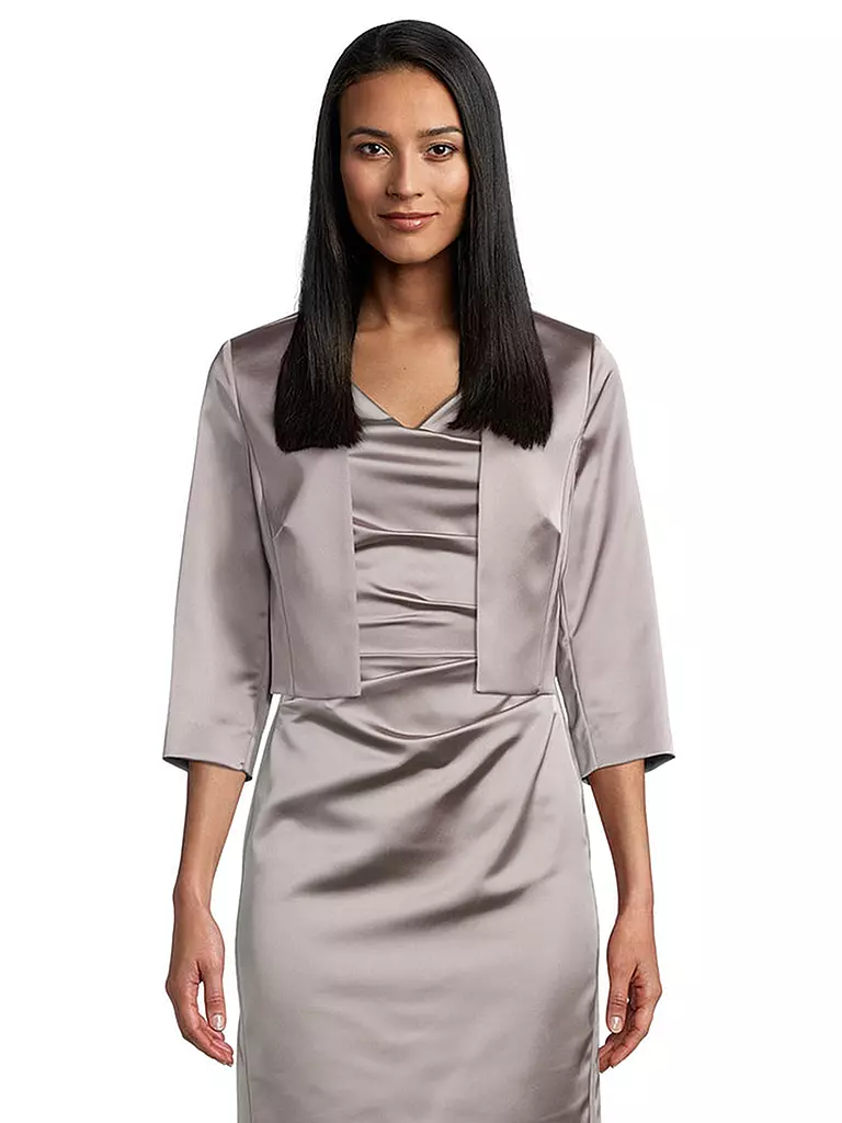 VERA MONT | Satin-Bolero | weiss