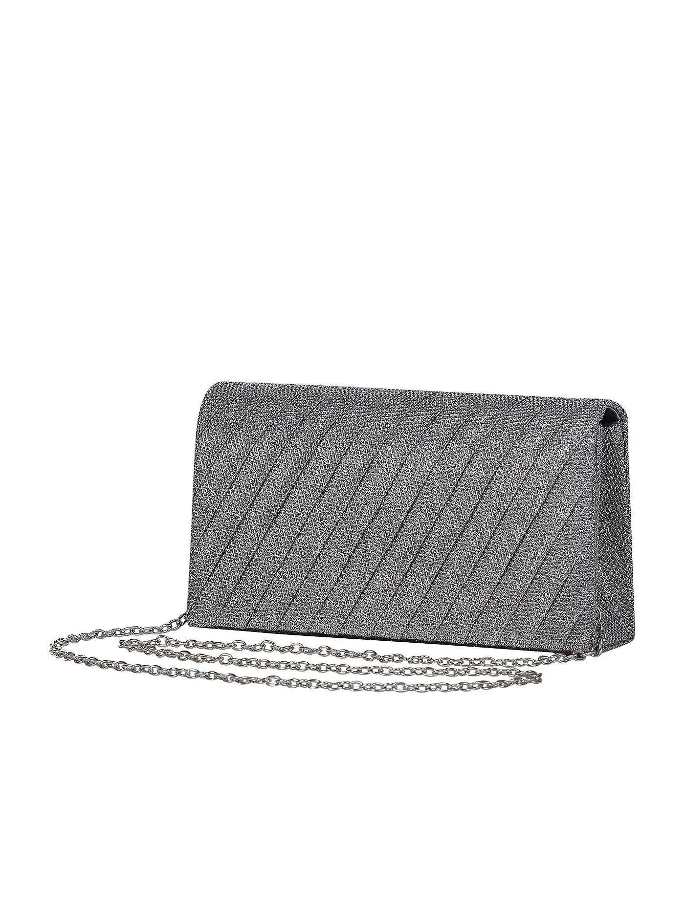VERA MONT | Tasche - Clutch | silber