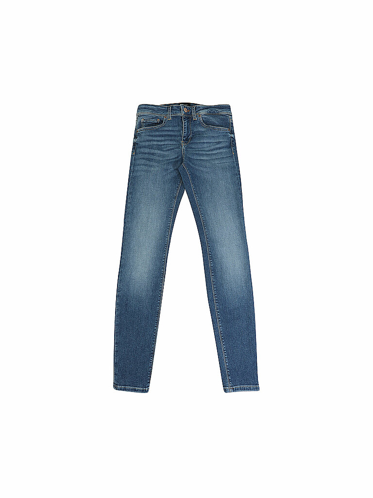 vero moda jeans vmlux slim fit blau | l/l30