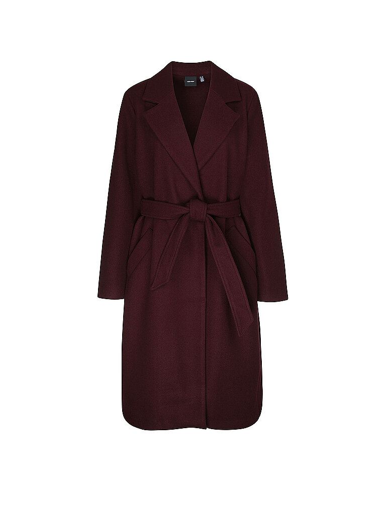 VERO MODA Mantel  VMFORTUNEAYA dunkelrot | XL