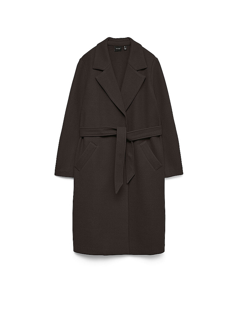 VERO MODA Mantel  VMFORTUNEAYA braun | XL