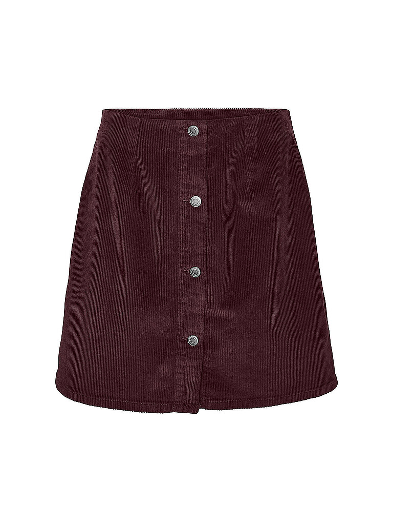 VERO MODA Minirock VMETTA dunkelrot | XS