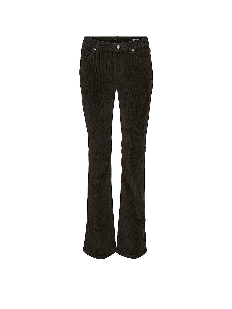 VERO MODA Cordhose Flared Fit VMFLASH  braun | 28/L32