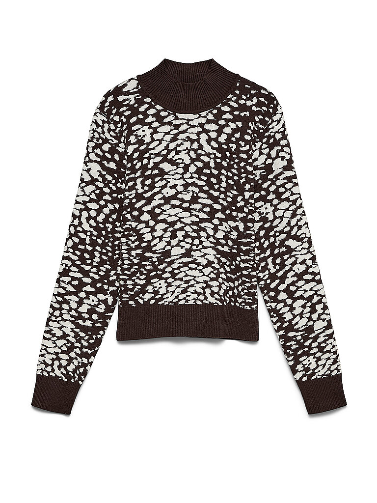 VERO MODA Rollkragenpullover VMARIA braun | M