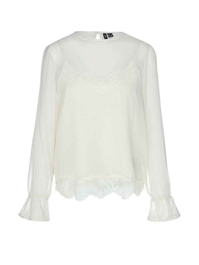 VERO MODA Bluse VMLALIE beige | M