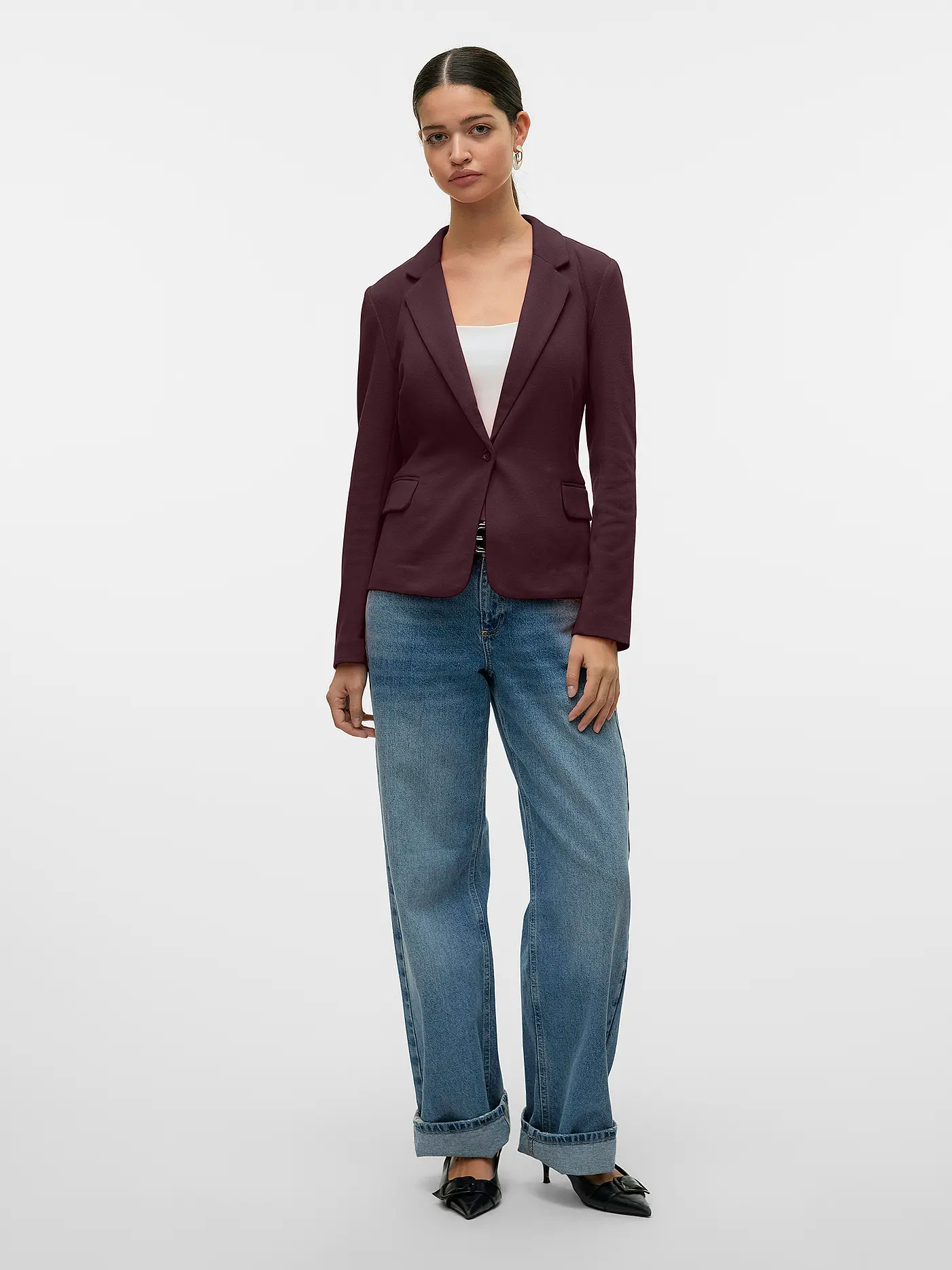 VERO MODA | Blazer  VMJULIA  | dunkelrot