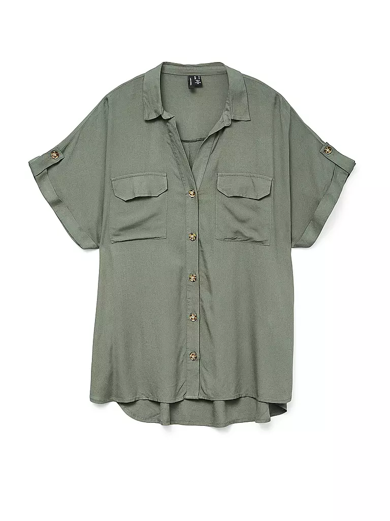 VERO MODA | Bluse  VMBUMPY | grün