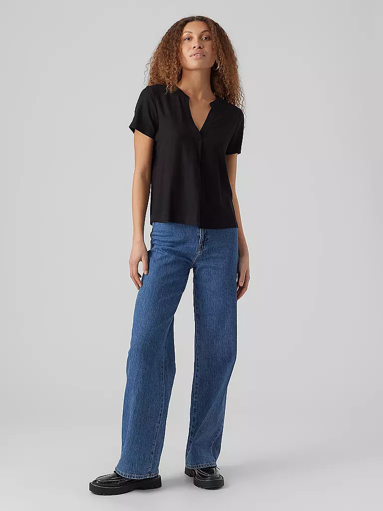 VERO MODA | Bluse  VMMYMILO | schwarz