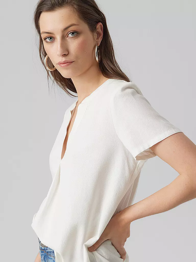 VERO MODA | Bluse  VMMYMILO | weiss