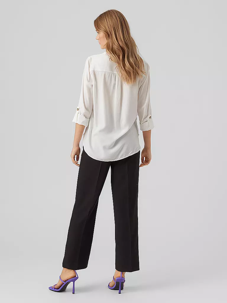 VERO MODA | Bluse langarm VMBUMPY | weiss