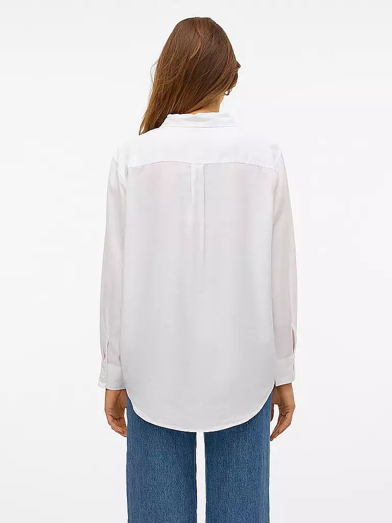 VERO MODA | Bluse VMLINN | dunkelblau