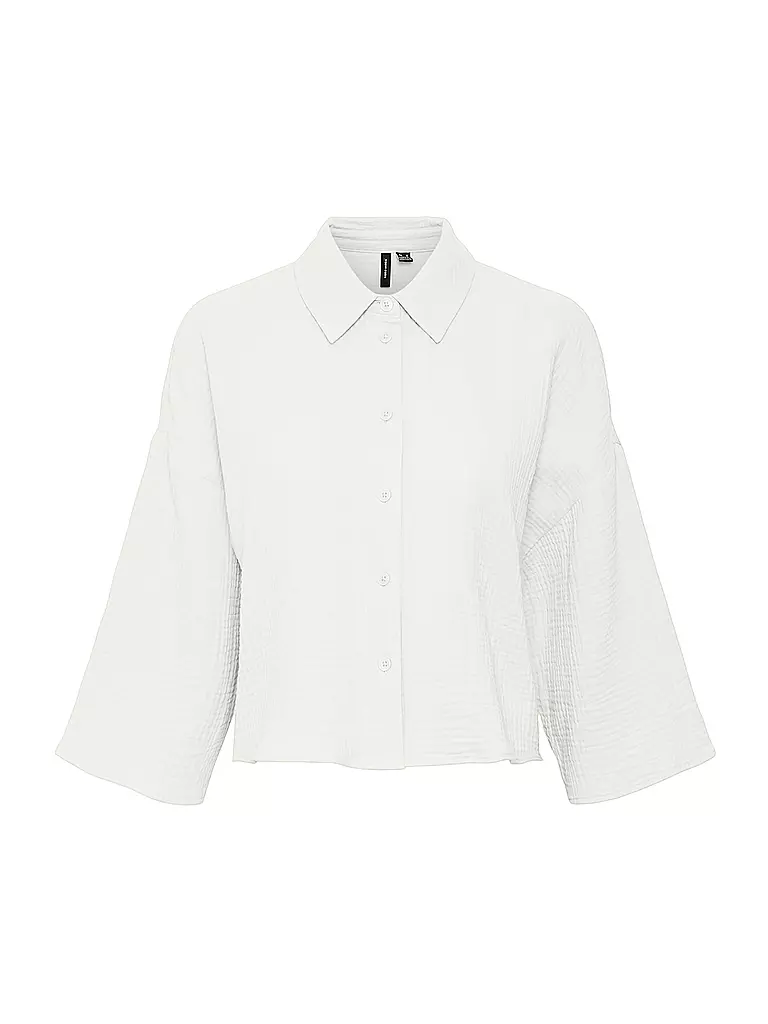 VERO MODA | Blusenshirt  VMNATALI CROP | weiss