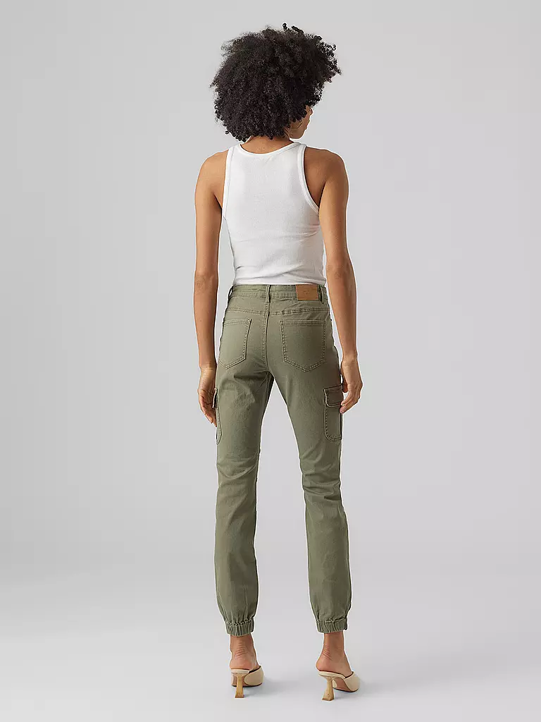 VERO MODA | Cargohose VMIVY | grün