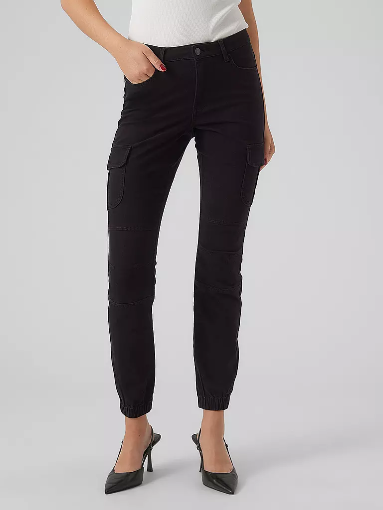 VERO MODA | Cargohose VMIVY | grün