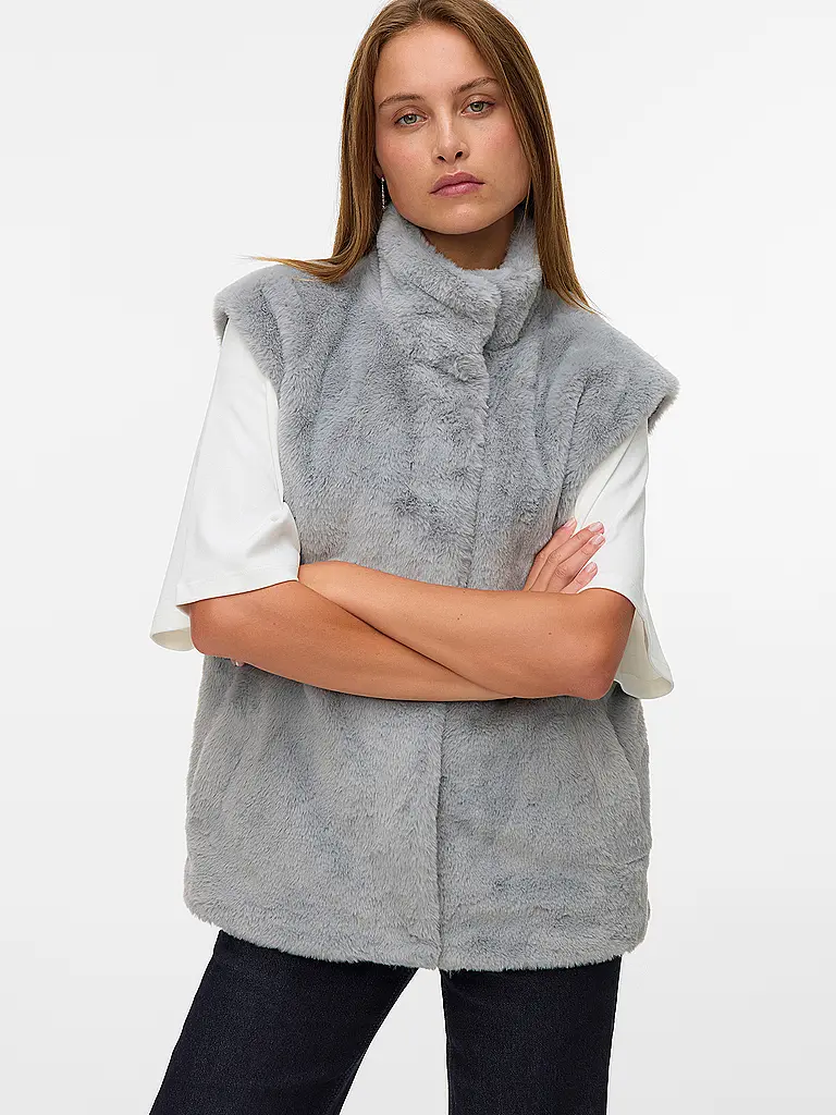 VERO MODA | Gilet in Felloptik VMSONJAPOPPY | 