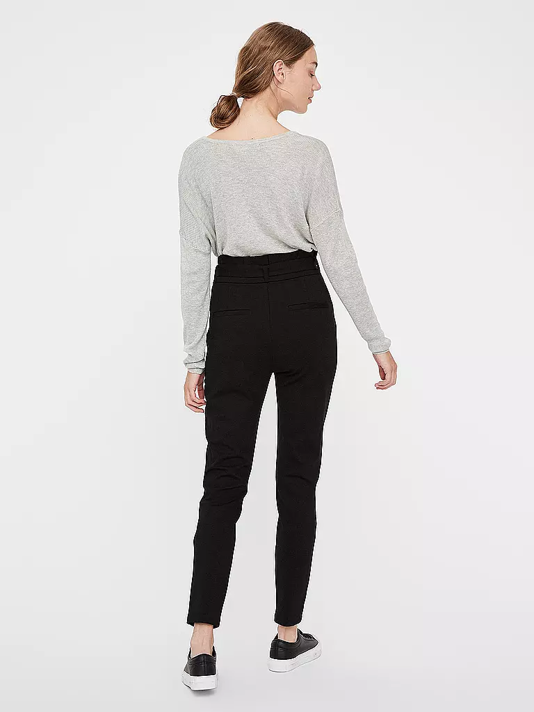 VERO MODA | Highwaist Hose  Loose Fit VMEVA  | schwarz