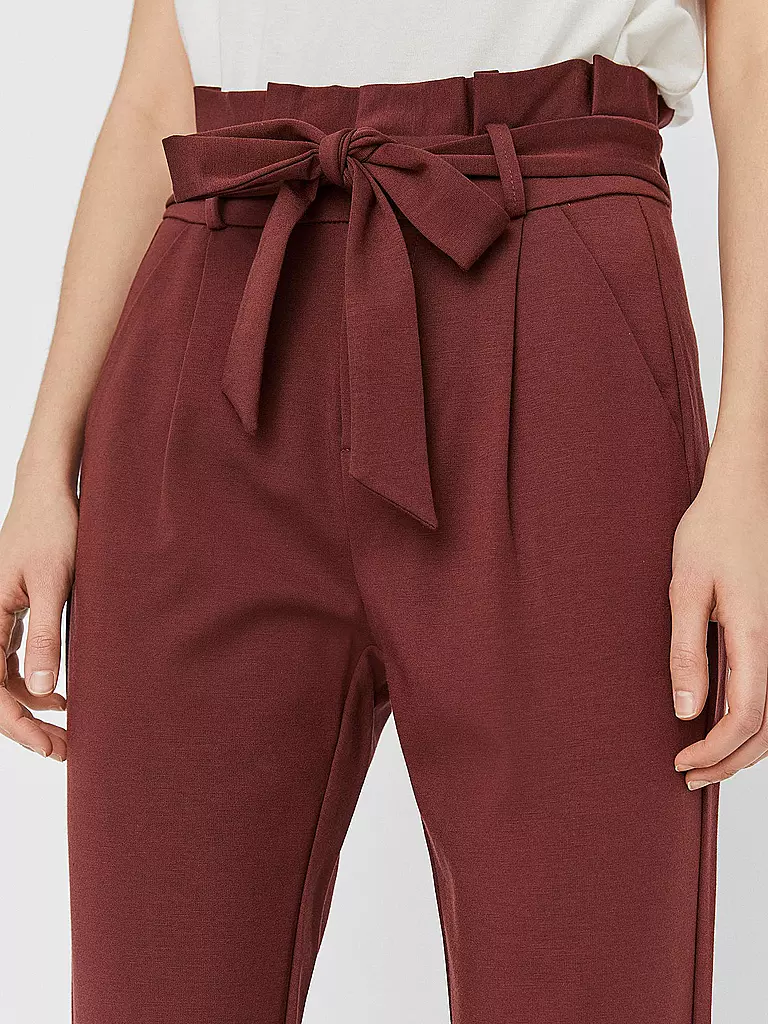 VERO MODA | Highwaist Hose Loose Fit VMEVA | braun