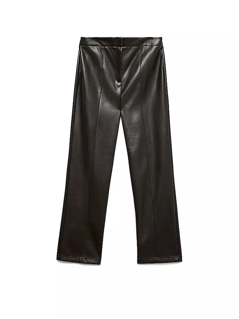 VERO MODA | Hose in Lederoptik VMVIPS | braun