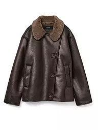 VERO MODA | Jacke in Felloptik VMMIRANDA | braun