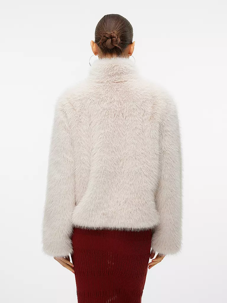 VERO MODA | Jacke in Felloptik VMMONROE | creme