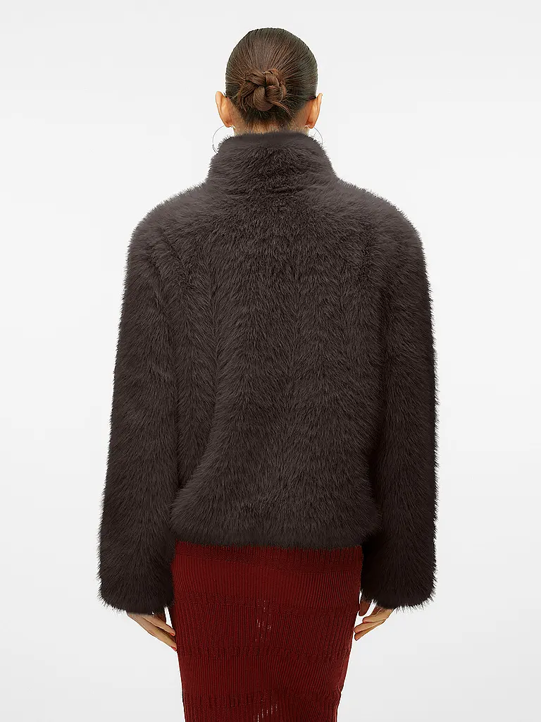VERO MODA | Jacke in Felloptik VMMONROE | braun