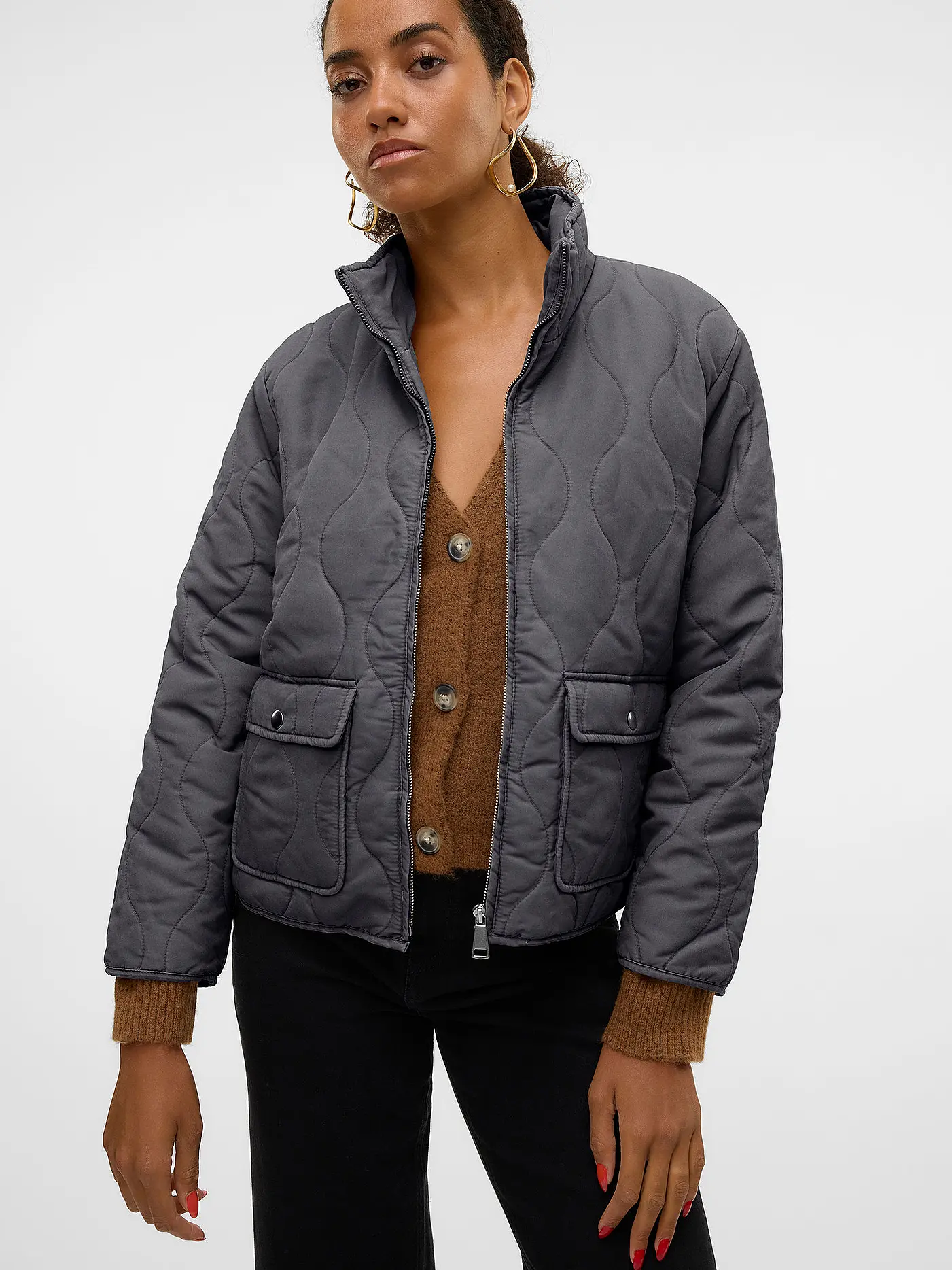 VERO MODA | Jacke VMLEA | grau