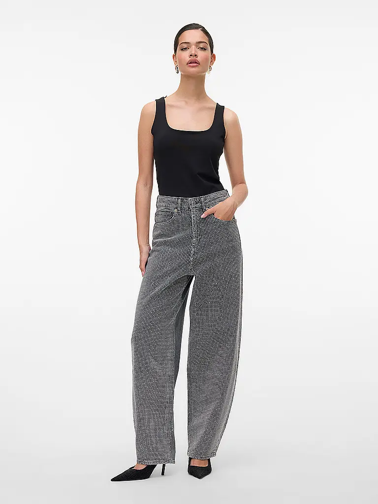 VERO MODA | Jeans Balloon Fit VMBILLIE | grau