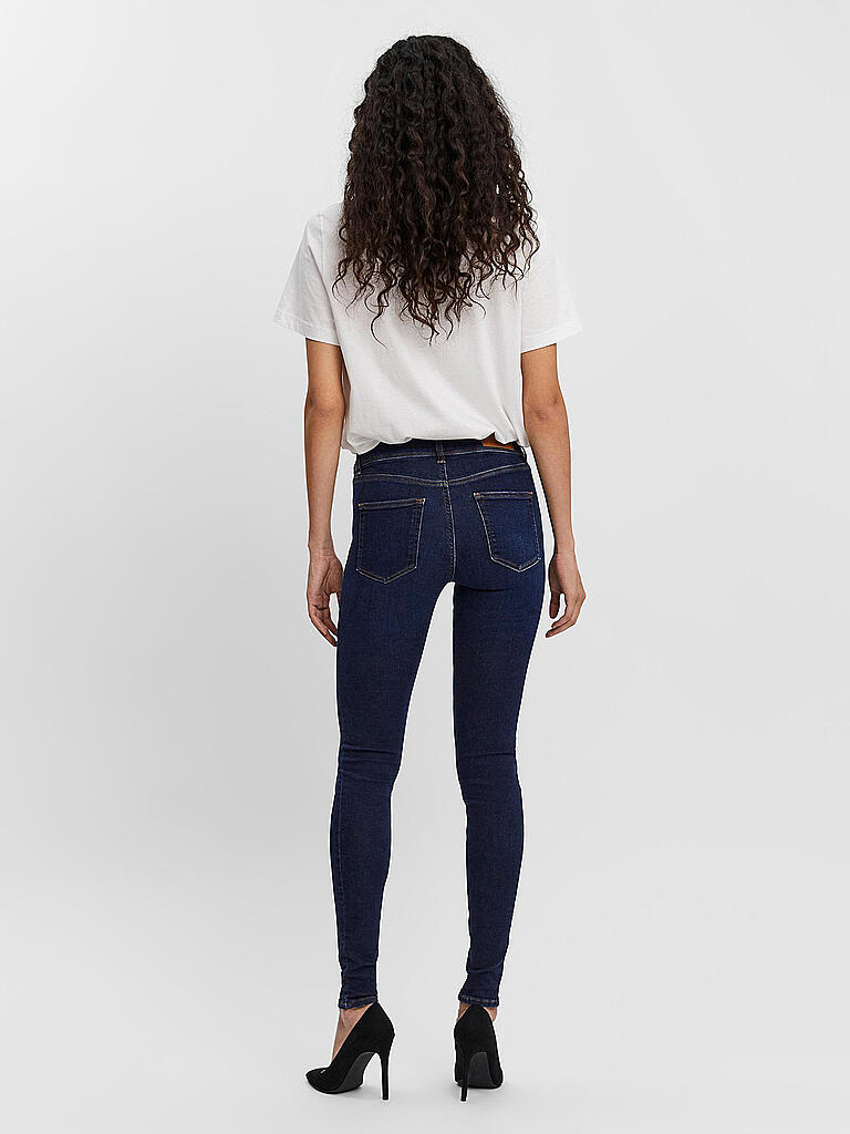 VERO MODA | Jeans Slim Fit VMLUX | dunkelblau