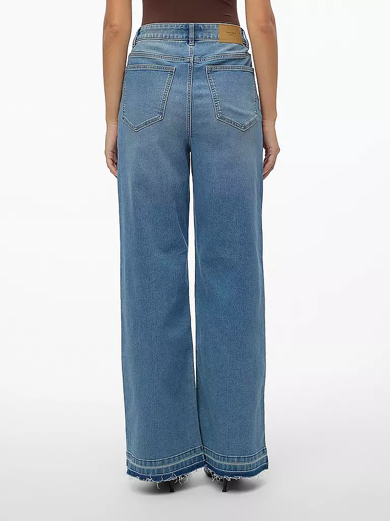 VERO MODA | Jeans Wide Leg VMKATHY | blau