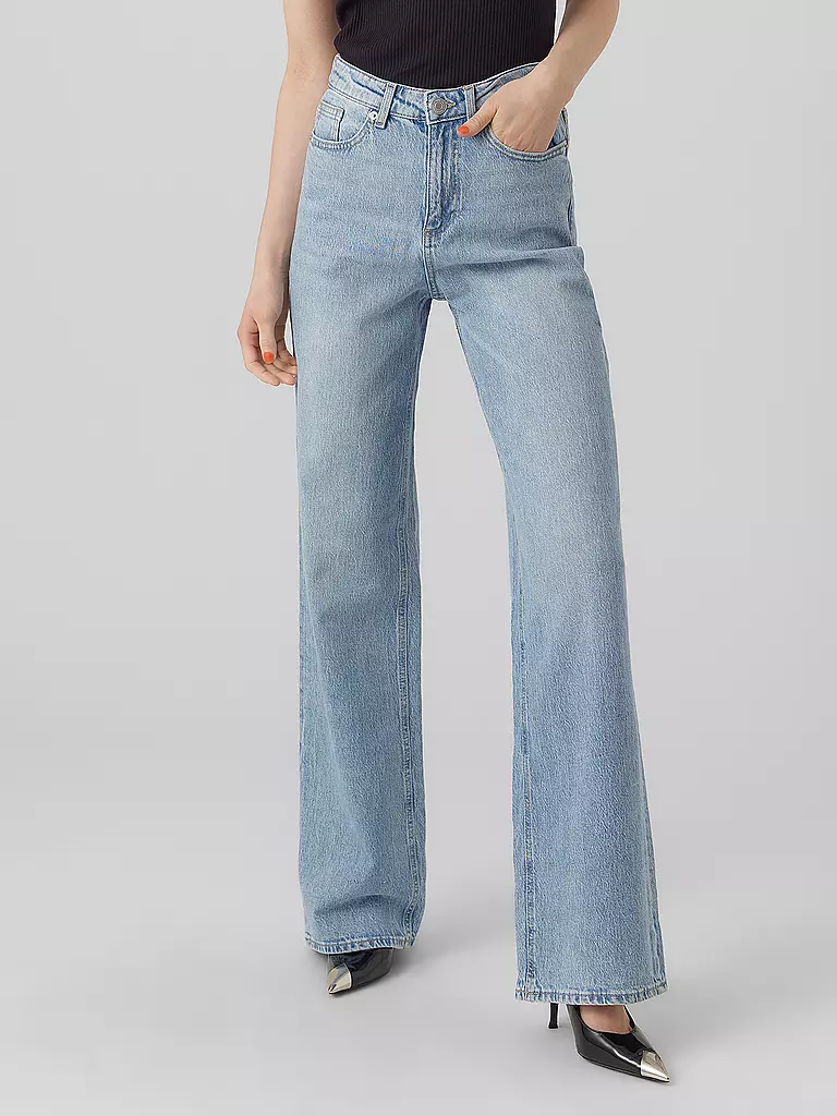 VERO MODA | Jeans Wide Leg VMTESSA | hellblau